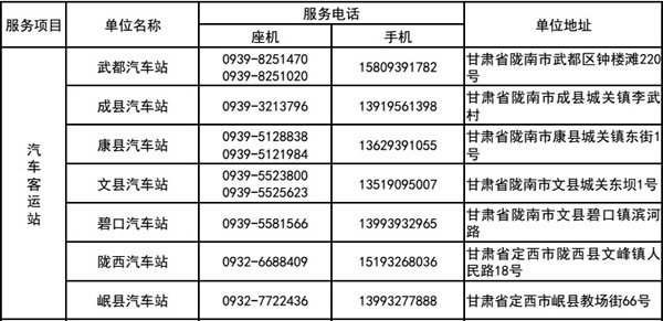 不忘初心，與您同行——隴運(yùn)集團(tuán)各汽車(chē)站助力節(jié)后返崗！