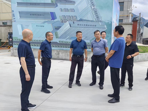 交通運輸部科學(xué)研究院紀(jì)委書記侯海強(qiáng)一行蒞臨隴運集團(tuán)成縣汽車站調(diào)研指導(dǎo)工作